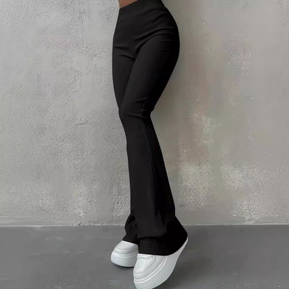 Leggings côtelés décontractés