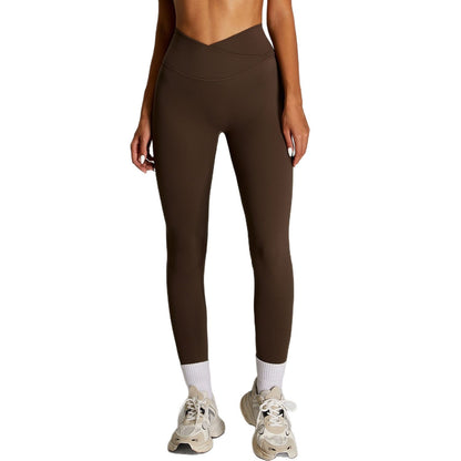 Leggings effet nude moulant
