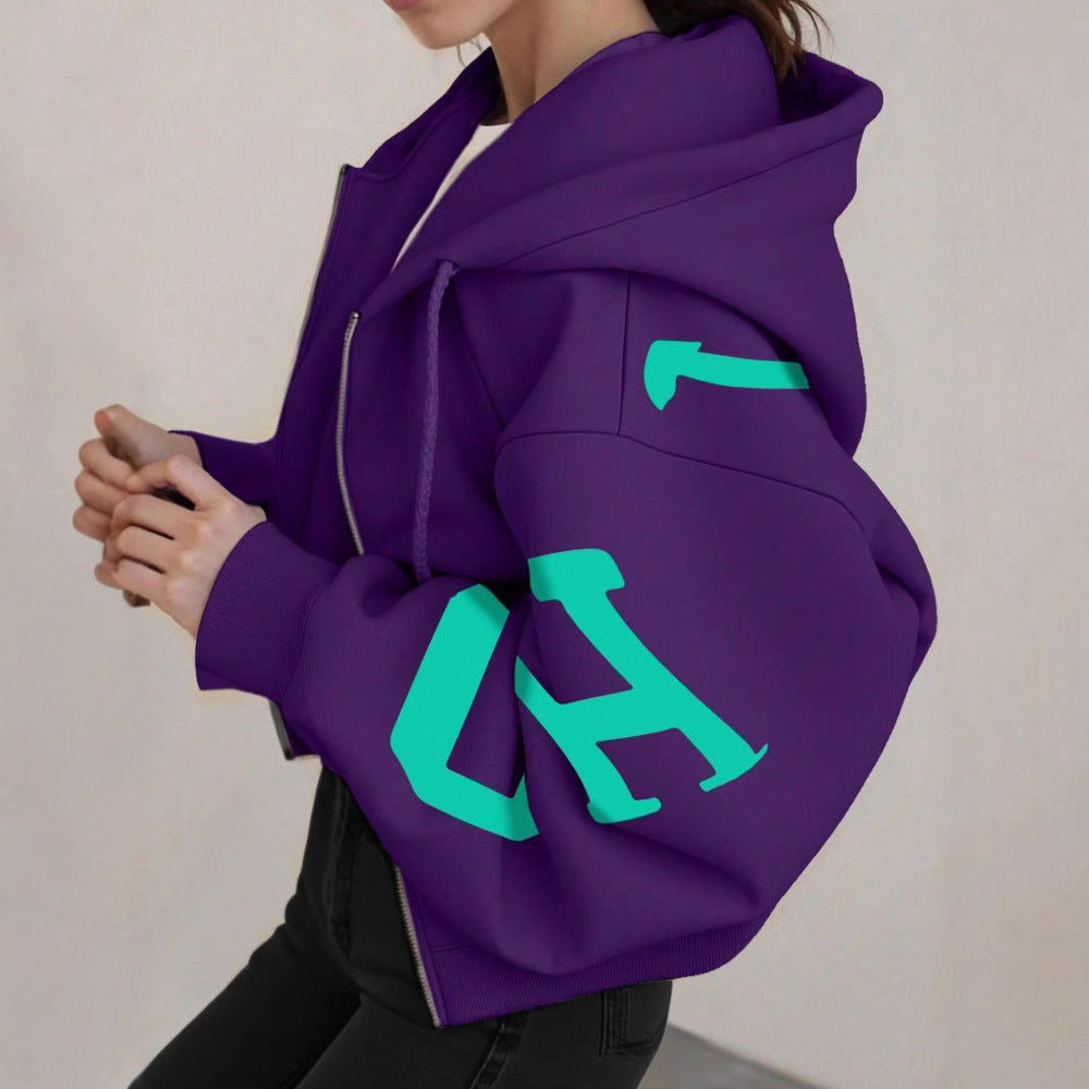 Sweat-shirt décontracté à manches longues