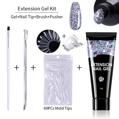 Kit d'extension d'ongle de 15 ml
