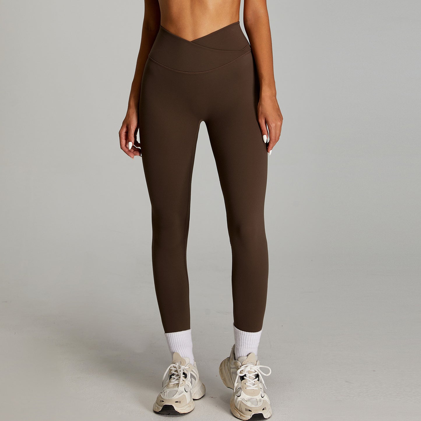 Leggings effet nude moulant