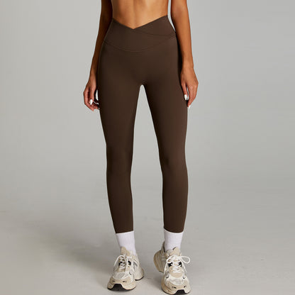 Leggings effet nude moulant