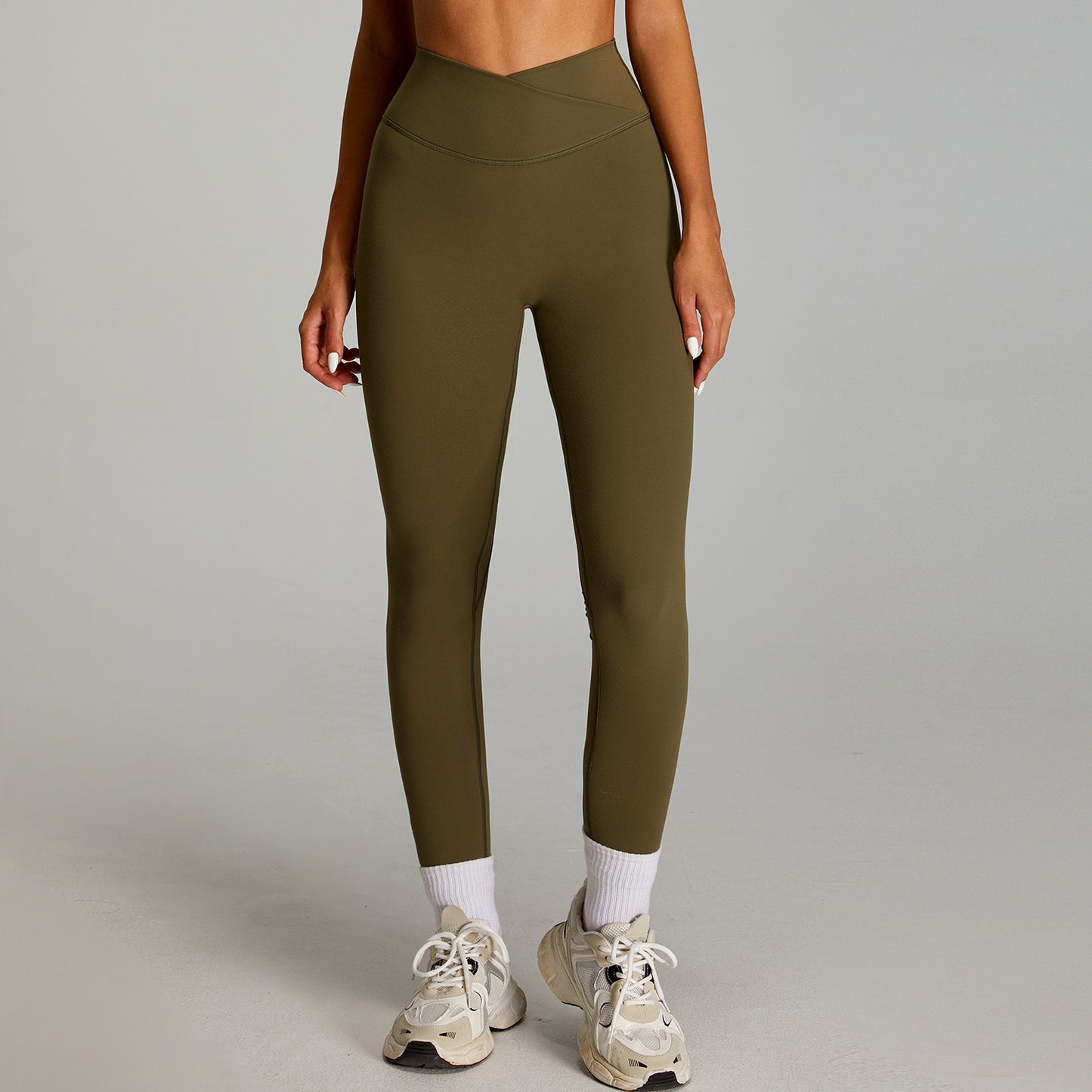 Leggings effet nude moulant