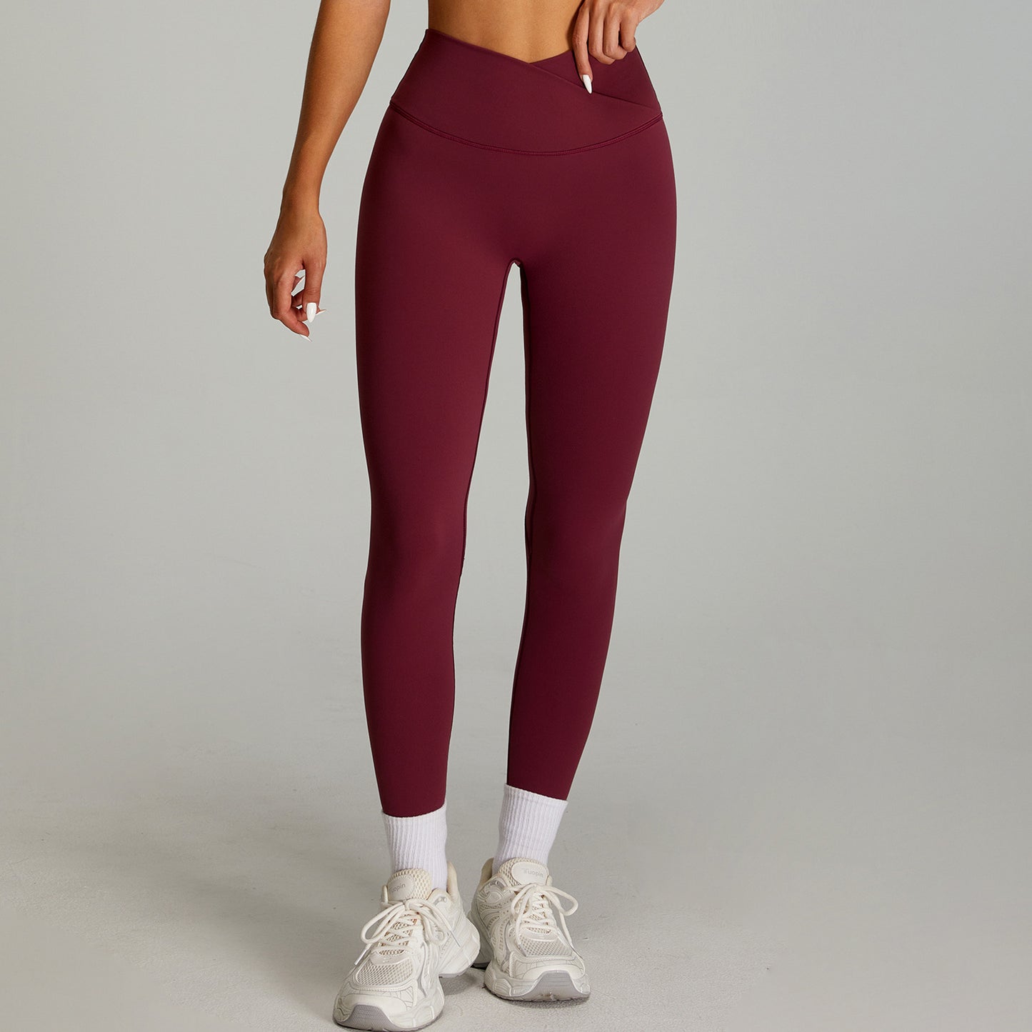 Leggings effet nude moulant
