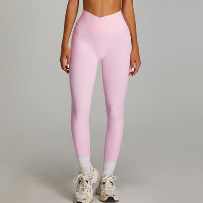 Leggings effet nude moulant
