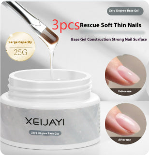 White Jar Construction Base Gel Shaping Reinforcement Construction Manicure Polish Gel